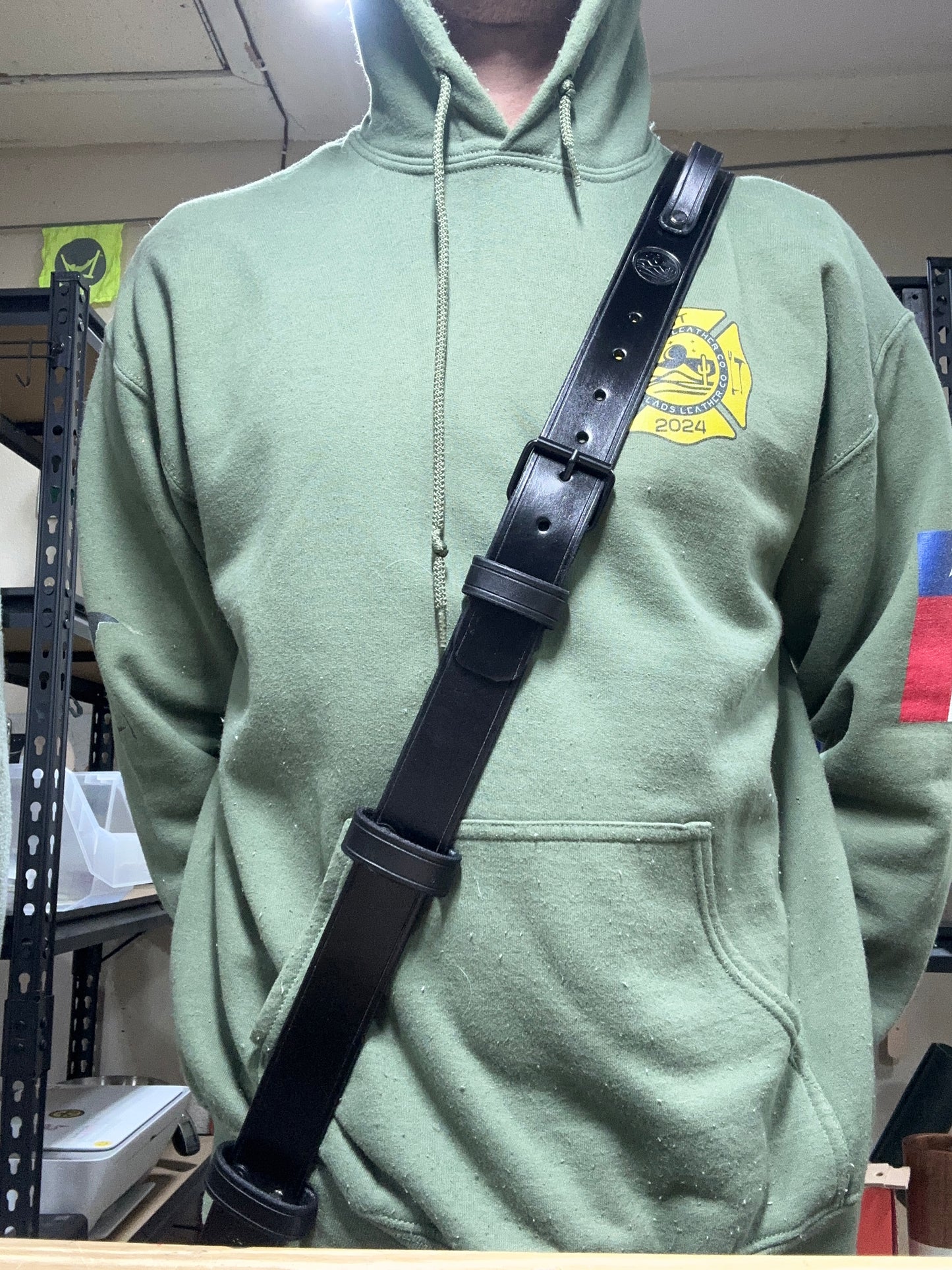 Leather Radio Strap