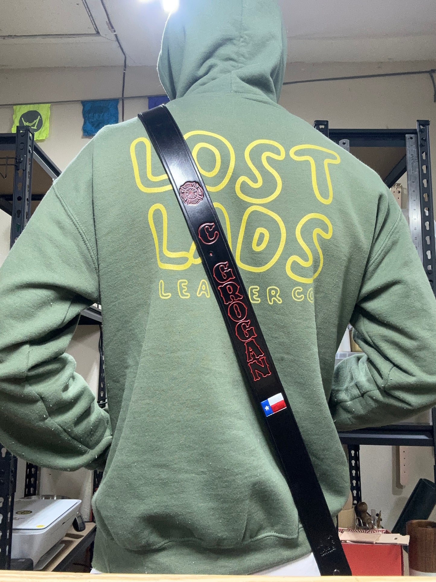 Leather Radio Strap