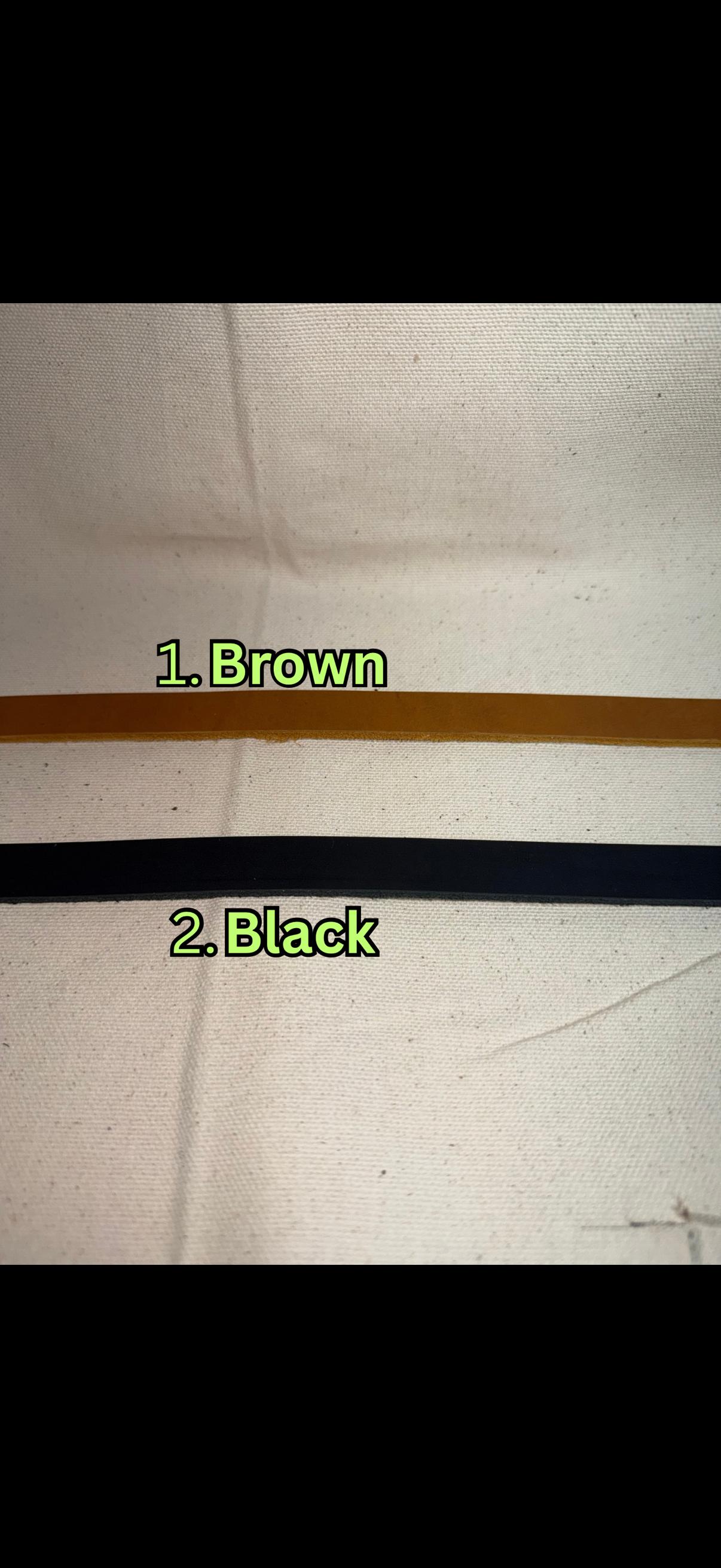 Leather Glove Strap