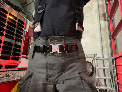 1.5” Leather Bunker/Truck Belt