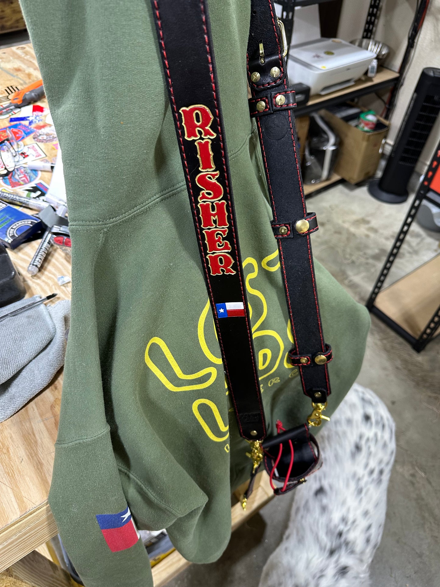 Leather Radio Strap