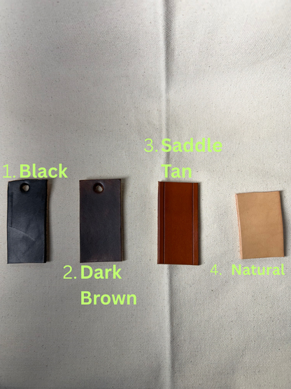 Tac-Buckle Leather Duty Belt