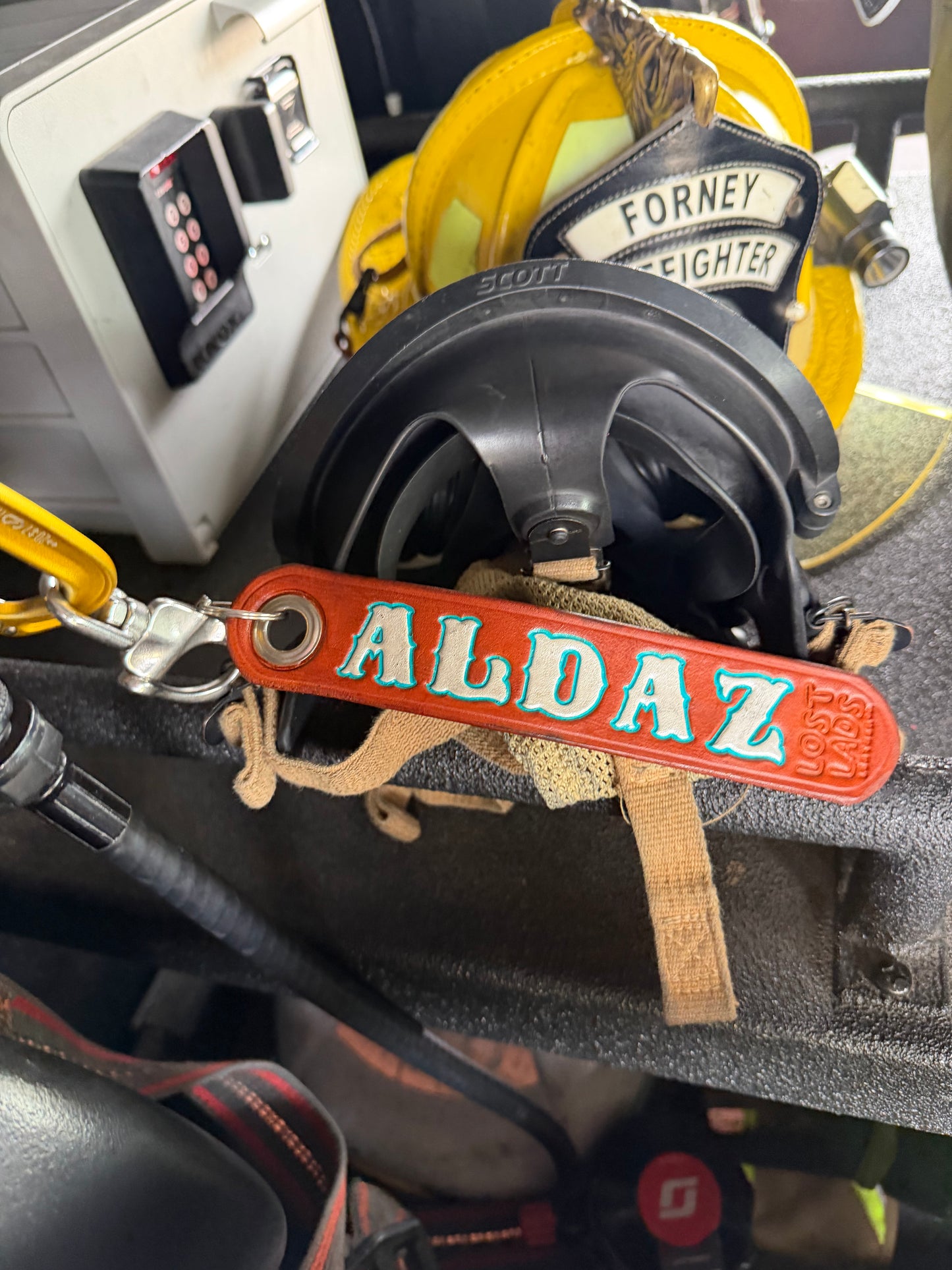 Leather SCBA Quick-Release