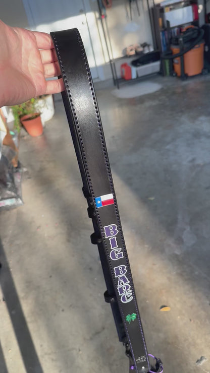 Leather Radio Strap